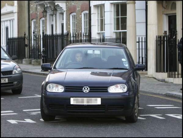 Kate Middleton au volant de sa Golf Volkswagen 