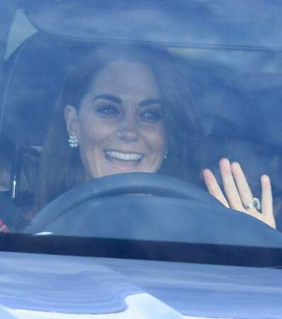 Kate Middleton au volant, le 18 décembre 2019