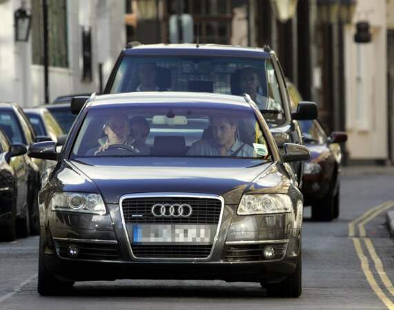 Kate Middleton et le prince William en Audi