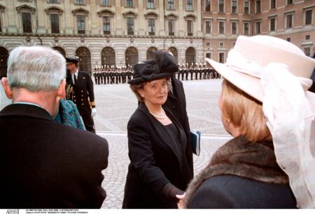 Pour cette visite, le président était, bien entendu, accompagné de la Première dame, Bernadette Chirac 