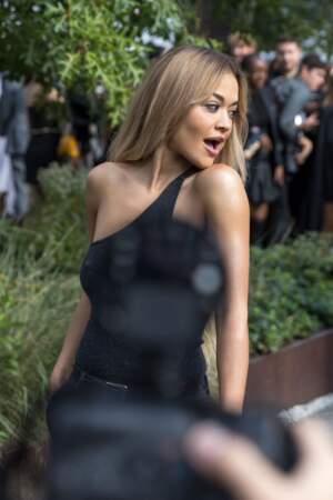 Rita Ora au défilé Michael Kors Printemps/Eté 2024 lors de la Fashion Week de New York